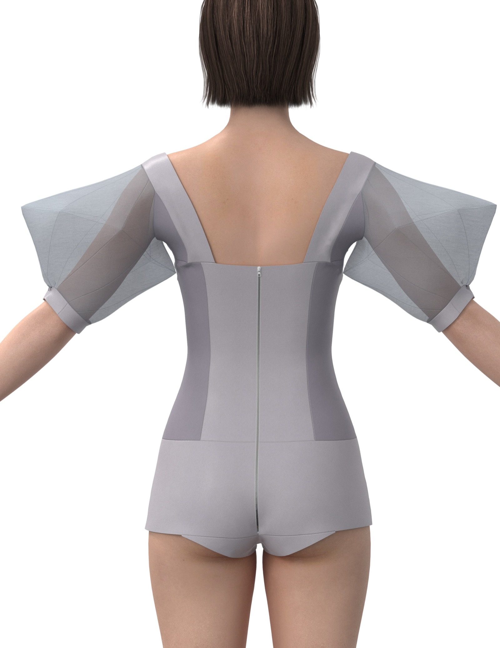 Form one render, back.
