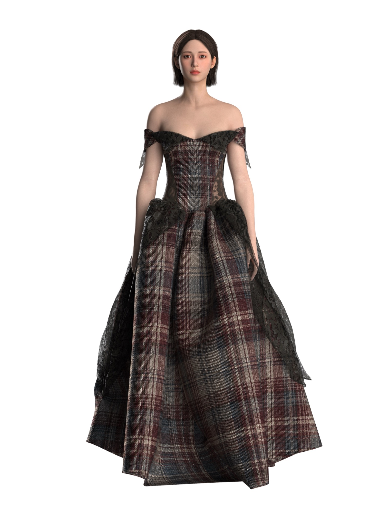 Tartan Nocturne, front view.